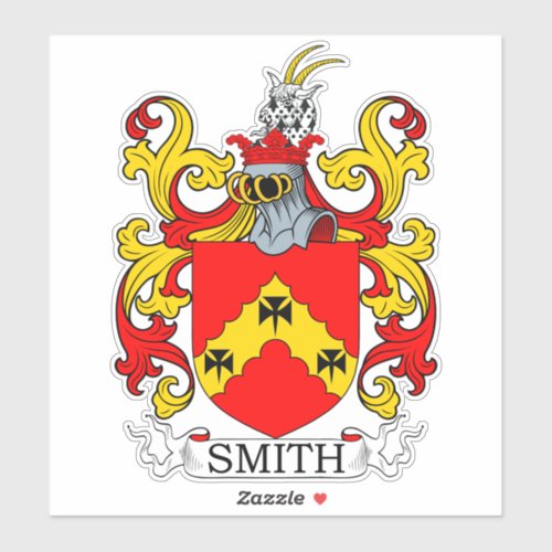 Smith Family Crest Sticker