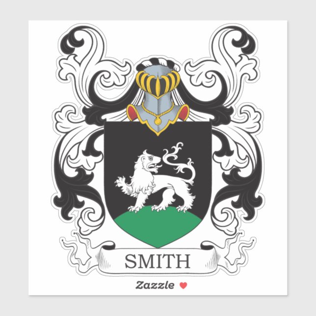 Smith Family Crest Sticker (Sheet)