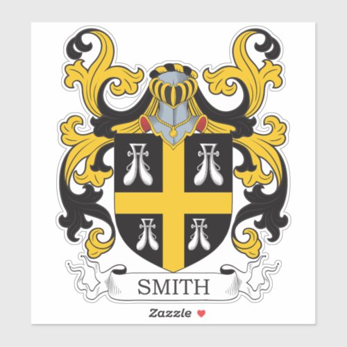 Smith Family Crest Sticker