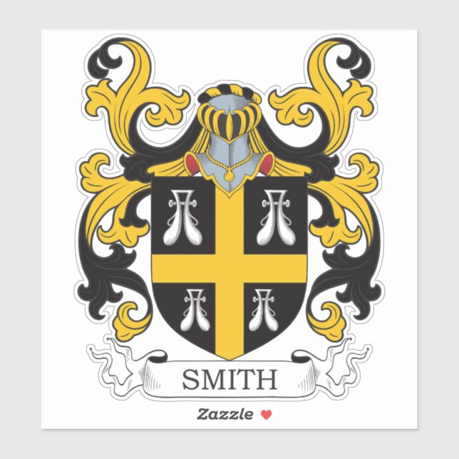 Smith Family Crest Sticker (Sheet)