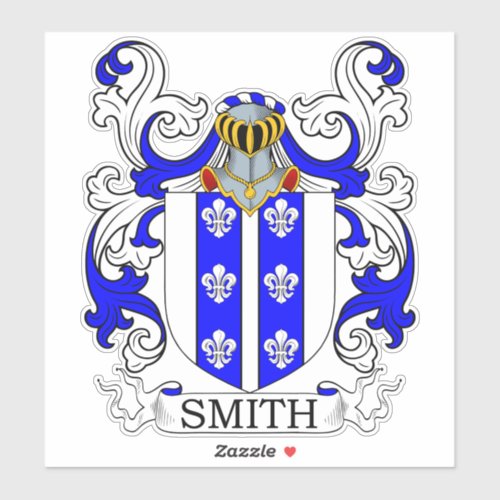 Smith Family Crest Sticker