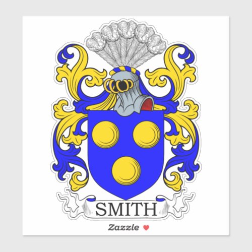 Smith Family Crest Sticker