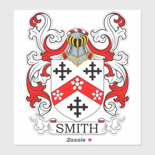 Smith Family Crest Sticker