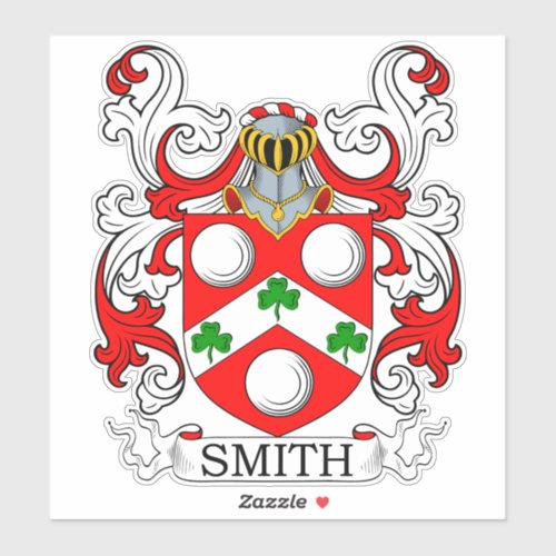 Smith Family Crest Sticker