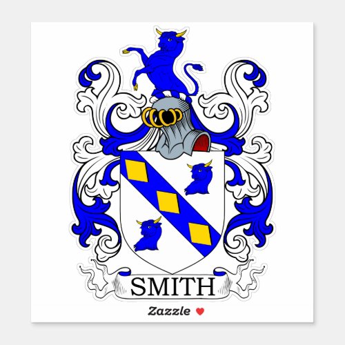 Smith Family Crest Sticker