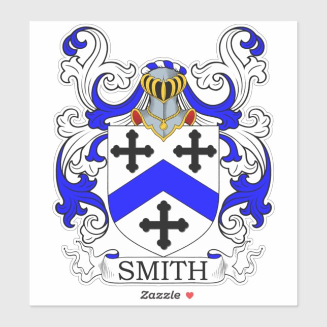 Smith Family Crest Sticker (Sheet)