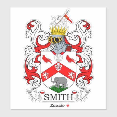 Smith Family Crest Sticker