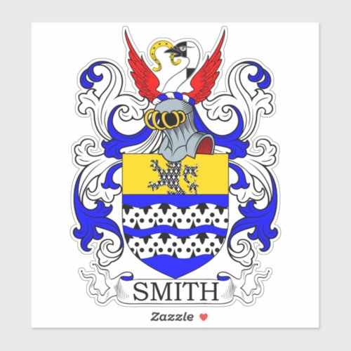 Smith Family Crest Sticker