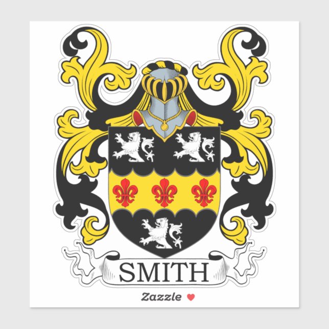 Smith Family Crest Sticker (Sheet)