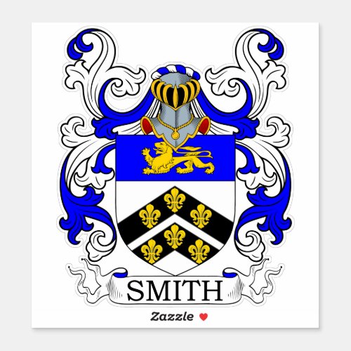 Smith Family Crest Sticker