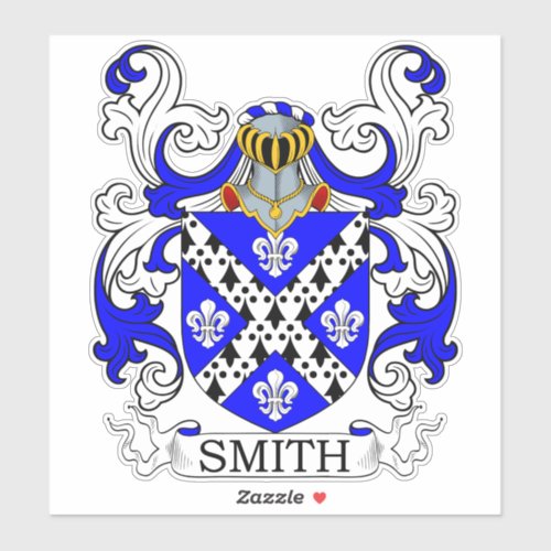 Smith Family Crest Sticker