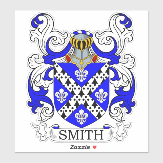 Smith Family Crest Sticker (Sheet)