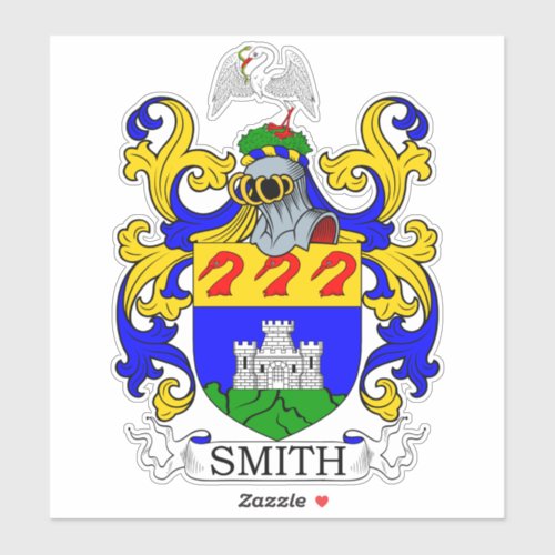 Smith Family Crest Sticker