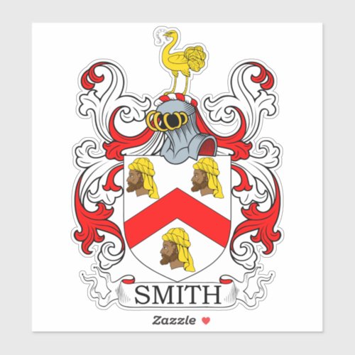 Smith Family Crest Sticker