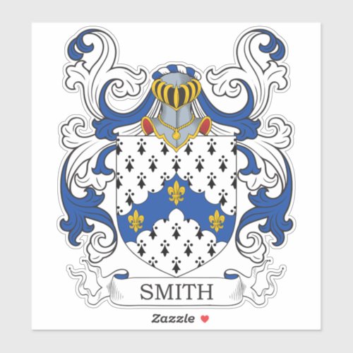 Smith Family Crest Sticker