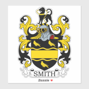 Smith Family Crest Sticker