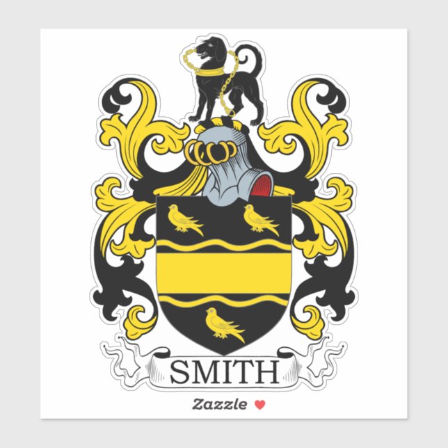 Smith Family Crest Sticker (Sheet)