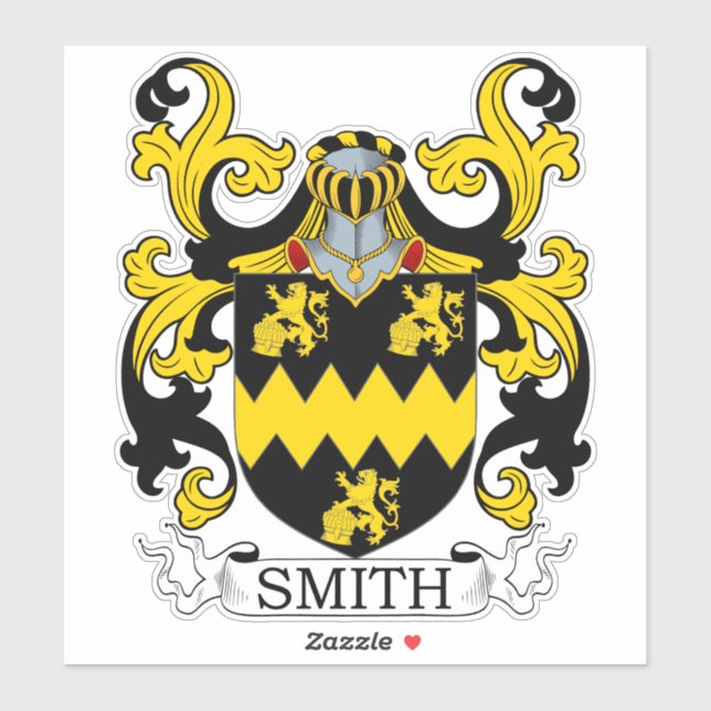 Smith Family Crest Sticker (Sheet)