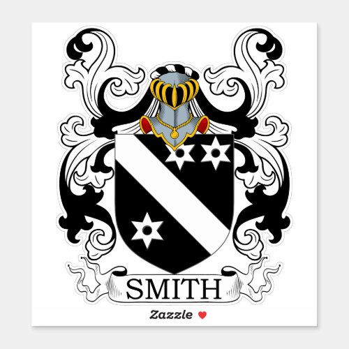 Smith Family Crest Sticker