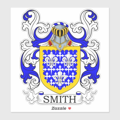 Smith Family Crest Sticker