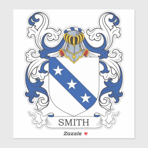 Smith Family Crest Sticker