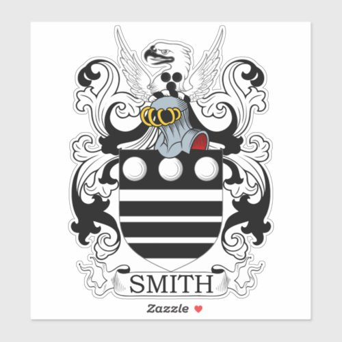 Smith Family Crest Sticker