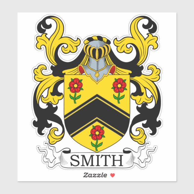 Smith Family Crest Sticker (Sheet)