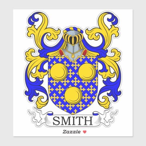 Smith Family Crest Sticker