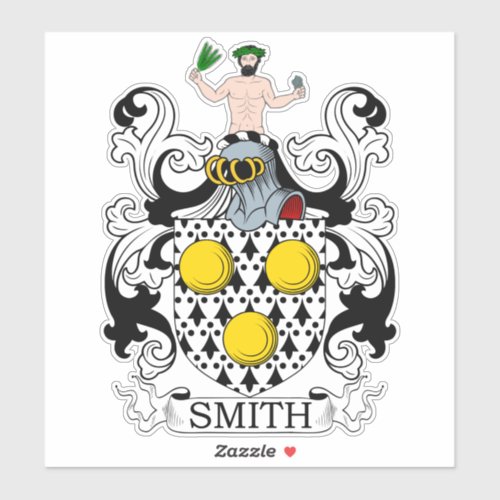 Smith Family Crest Sticker