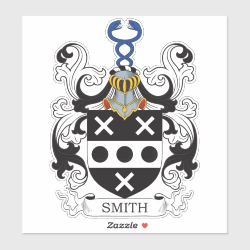 Smith Family Crest Sticker