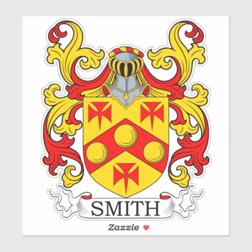 Smith Family Crest Sticker