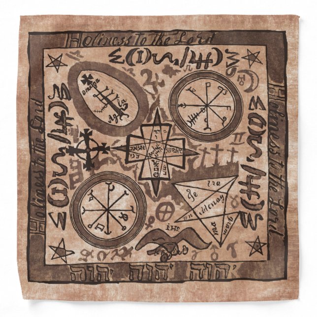 Smith Family Magic Parchment Bandana (Front)