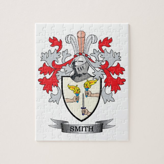 Smith-Ireland-Coat-of-Arms Jigsaw Puzzle (Vertical)