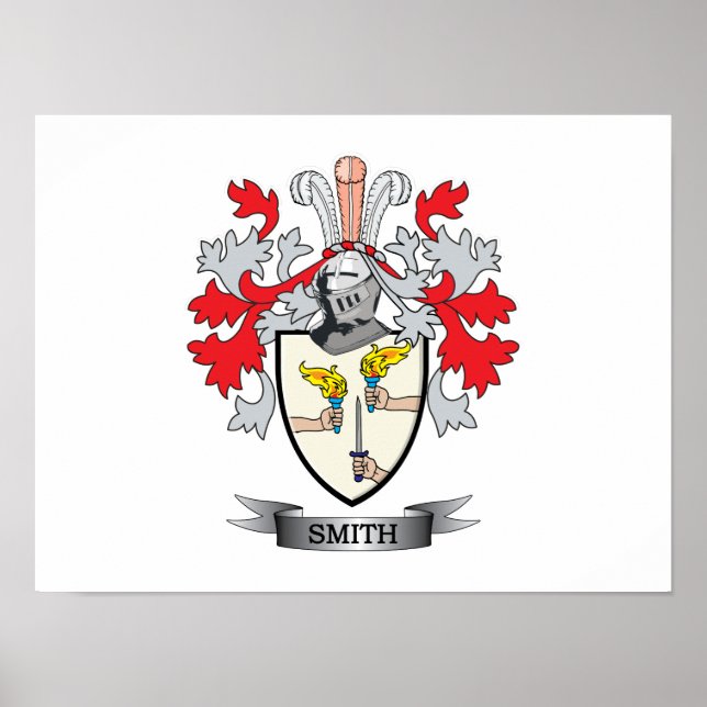 Smith-Ireland-Coat-of-Arms Poster (Front)
