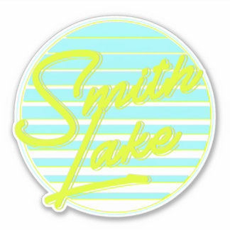 Smith Lake Retro Bright Sticker