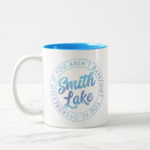 Smith Lake Watercolor Double Sided Mug