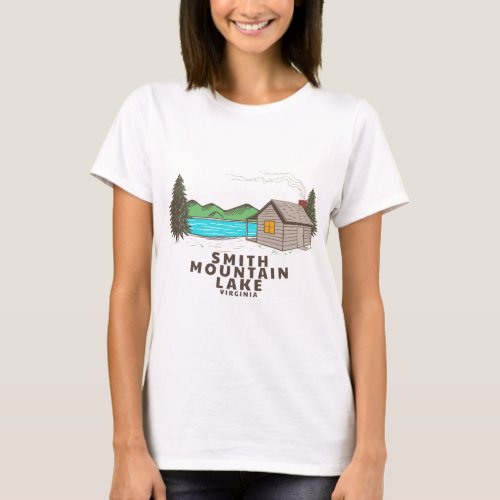 Smith Mountain Lake Cabin T_Shirt