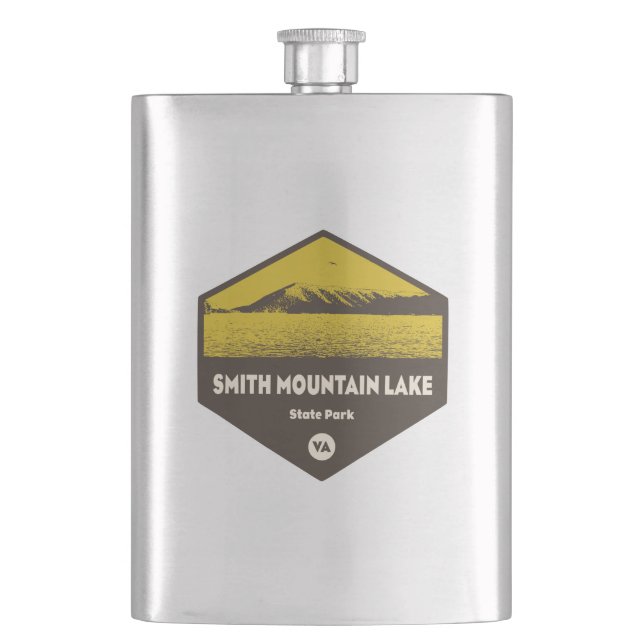 Smith Mountain Lake State Park, Virginia Flask (Front)