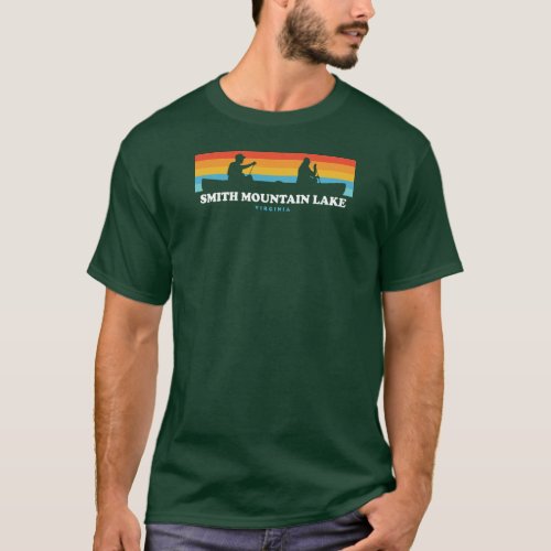 Smith Mountain Lake Virginia Canoe T_Shirt