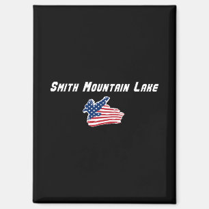Smith Mountain Lake Virginia Patriotic Eagle Magnet