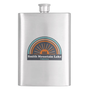 Smith Mountain Lake Virginia Rainbow Flask