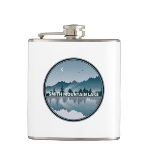 Smith Mountain Lake Virginia Reflection Flask