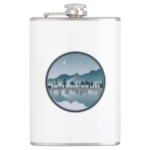 Smith Mountain Lake Virginia Reflection Flask