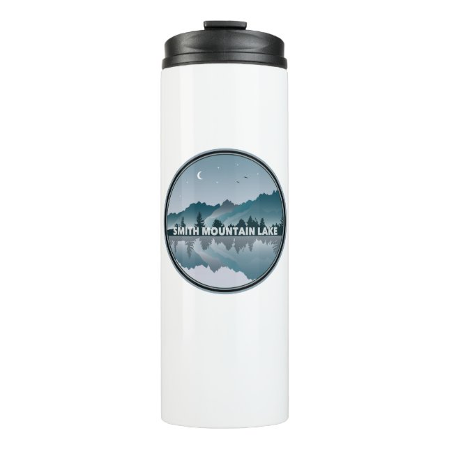 Smith Mountain Lake Virginia Reflection Thermal Tumbler (Front)