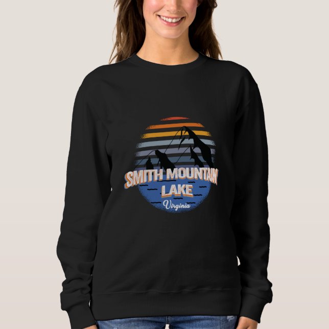 Smith Mountain Lake - Virginia - Sunset Sweatshirt (Front)
