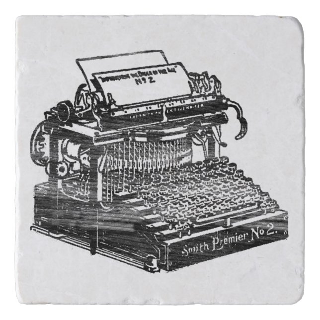 Smith Premier No. 2 Typewriter Trivet (Front)