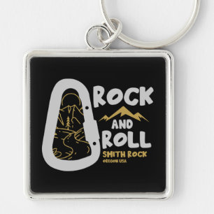 Smith Rock Oregon Alpinism USA Keychain