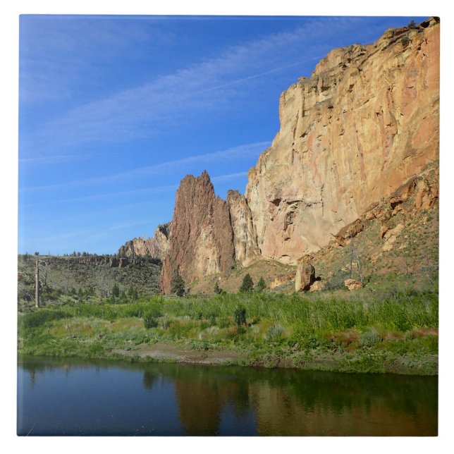 Smith Rock State Park, OR Ceramic Tile (Front)