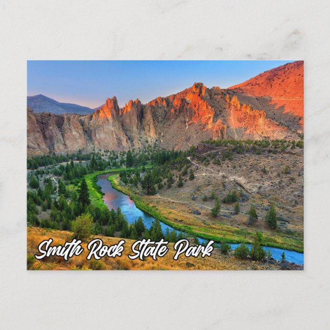 Smith Rock State Park, Oregon, United States Postcard (Front)
