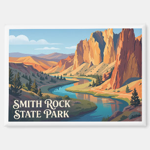 Smith Rock State Park Terrebonne Oregon Magnet
